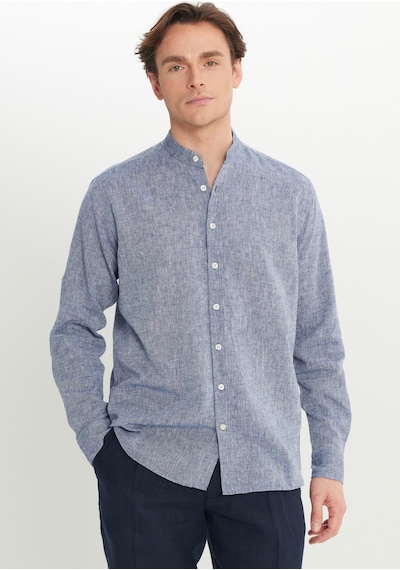 AC&Co / Altınyıldız Classics Erkek Lacı Comfort Fit Rahat Kesim Hakim Yaka Gömlek Lacı