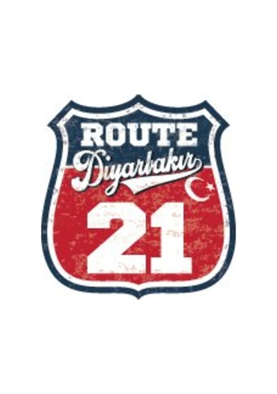 Roup33 Route Diyarbakır 21 Sticker