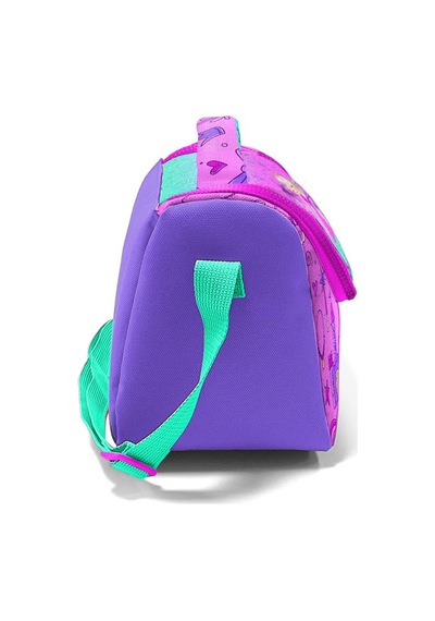 Coral High Kids Açık Pembe Mor Unicornlu Prenses Desenli Thermo Beslenme Çantası 11863