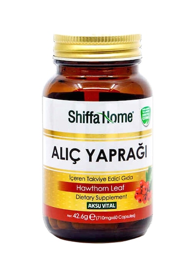 Aksu Vital Shiffa Home Alıç Yaprağı 710 MG 60 Kapsül 2 Adet