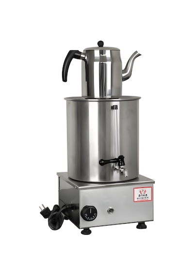 Anka Paslanmaz Mega Çay Makinası 1 Demlikli 7 Litre