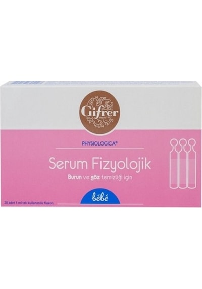 Gifrer Serum Fizyolojik 5 ML x 20 Flakon