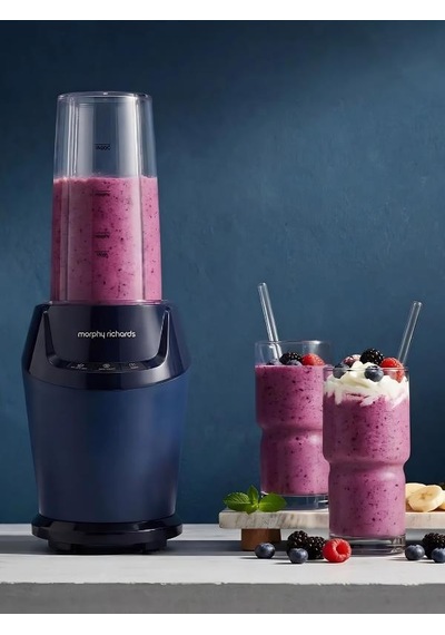 Morphy Richards MUC-BKS2V 21.000 RPM Mavi Smoothie Blender Seti