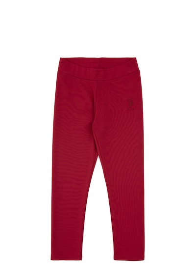 U.S. Polo Assn. Kız Çocuk Koyu Frambuaz Tayt 50316890-VR104
