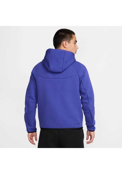 Tech Fleece Fz Windrunner Hoodie Erkek Sweatshirt Blue Sportswear Mor