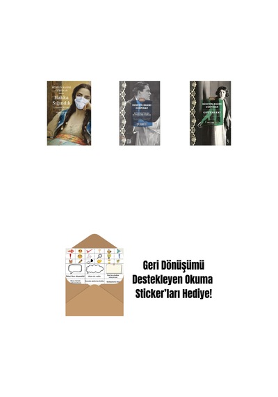 Hakka Sığındık + Kuyrukluyıldız Altında Bir İzdivaç Cep Boy + Gulyabani Cep Boy + Okuma Sticker'ları