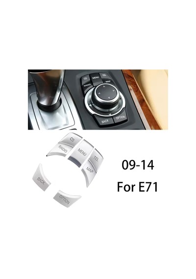 Bmw X6 E71 Joyistik Tuş Kaplaması Çerçeve 2010-2014