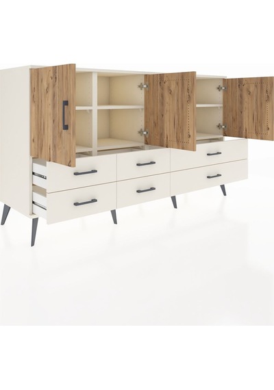 Kronos Konsol 6 Raflı 6 Çekmeceli 4 Kapaklı 176x59x99 Aytaşı-çam/ Aytaşı-çam/aytaşı Kronos Konsol 6 Raflı 6 Çekmeceli 4 Kapaklı 176x59x99 Aytaşı-çam/ Aytaşı-çam/aytaşı