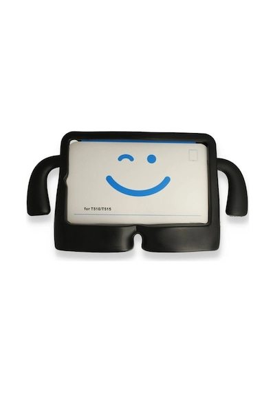 Apple iPad 2022 10.9 10.nesil Kılıf Karakter Tablet Silikon - Siyah İtdark33592