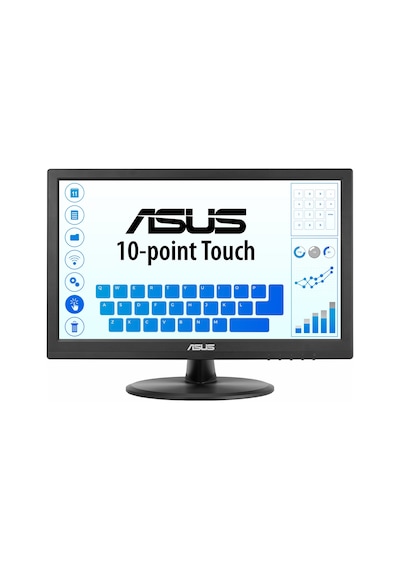 Asus Vt169he 15.6" 60hz 5ms Vga+hdmı Fullhd Ips Vesa Dokunmatik Monitör