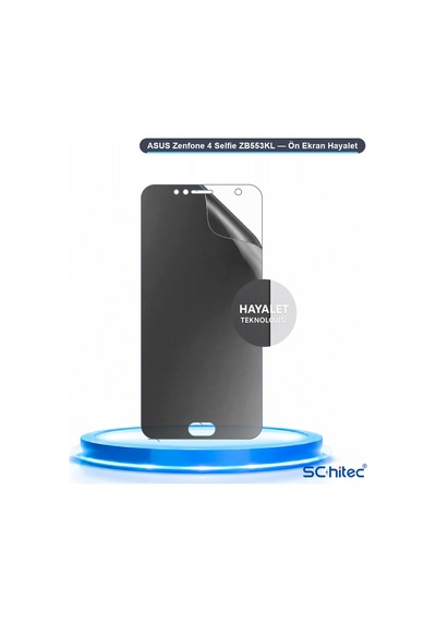 Zenfone 4 Selfie Zb553kl Uyumlu Ön Yüzey Hayalet Privacy Hidrojel Ekran Koruyucu