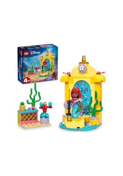 LEGO® │ Disney Princess Ariel'in Müzik Sahnesi 43235 - 4 Yaş & Üzeri Çocuklar için Yaratıcı Oyuncak Yapım Seti (60 Parça)