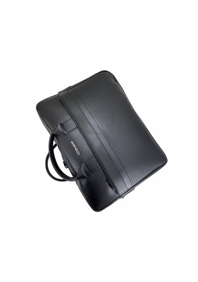 Ççs London 71450 Vegan Deri Laptop Evrak Çantası 15 İnç Siyah Çok Renkli