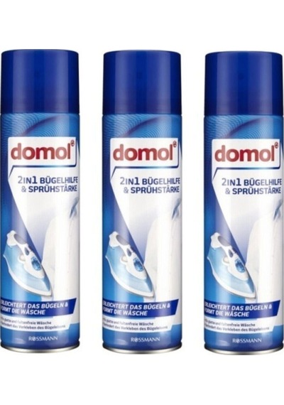 Domol Çamaşır Ütü Kolası Sprey 500 Ml X 3 Adet