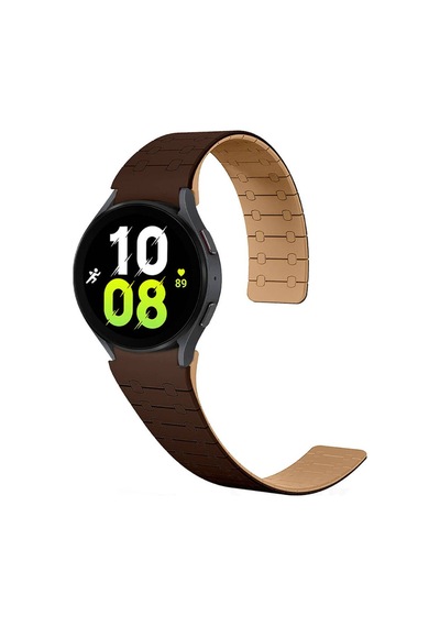 Samsung Uyumlu Galaxy Watch 5 40mm Zore Krd-111 20mm Çizgili Desenli Silikon Kordon