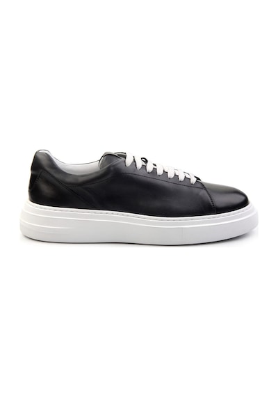 Gri Hakiki Deri Erkek Sneaker E01083016803 Gri