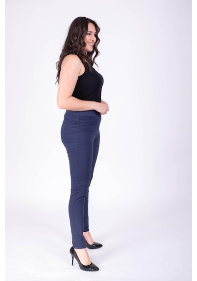 Myline Lastikli Strech Pantolon (532246203)