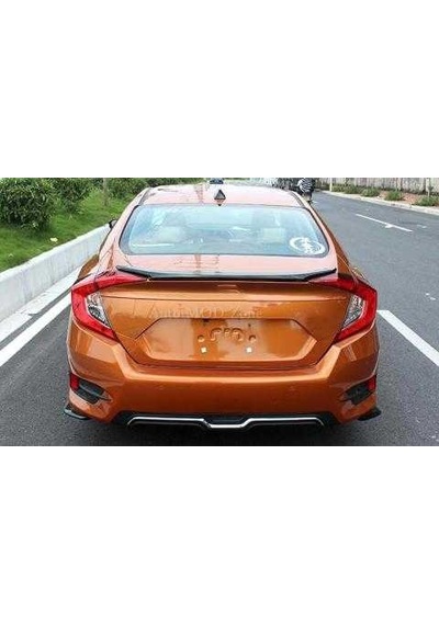 Honda Civic Fc5 Oem Anatomik Spoiler Piano Black