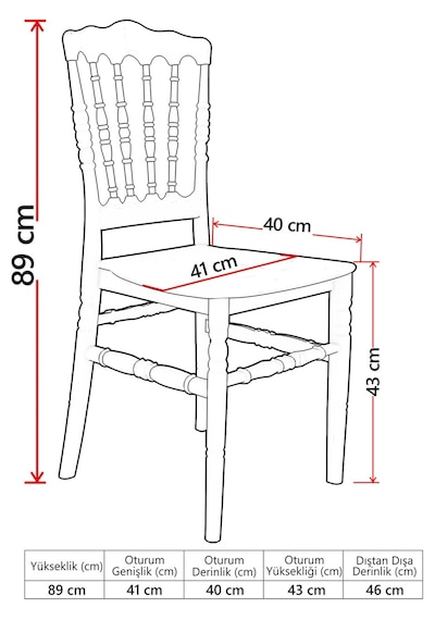 2 Adet Miray Cappucino Sandalye / Balkon-bahçe-mutfak Cappuccino