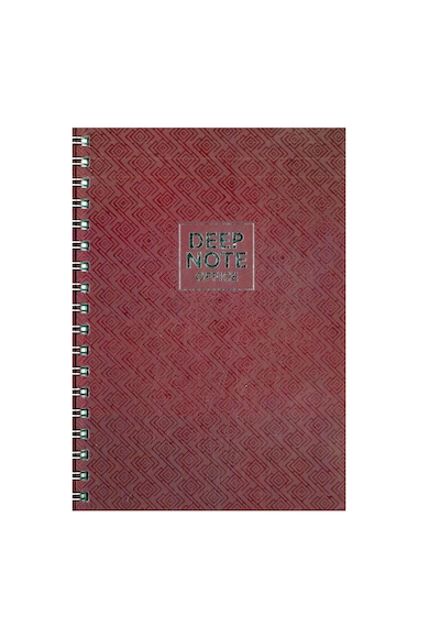 Özkan Deep Note 17x24 Sp. Kareli Defter 100 Yap. Bordo