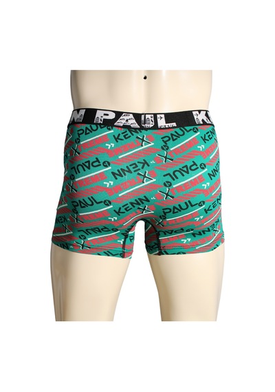 Kenn Paul Erkek Kp Desenli Pamuklu Boxer Dayanıklı Kumaş Rahat Boxer Çok Renkli