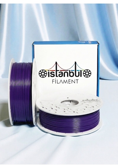 3d Baskı Abs Filament Mor 1 Kg Ø 1,75mm 0,05 Mm Bambu Lab Uyumlu 1.75mm