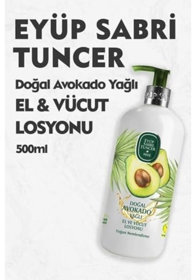 Doğal Yağlı El Ve Vücut Losyonu 500 Ml