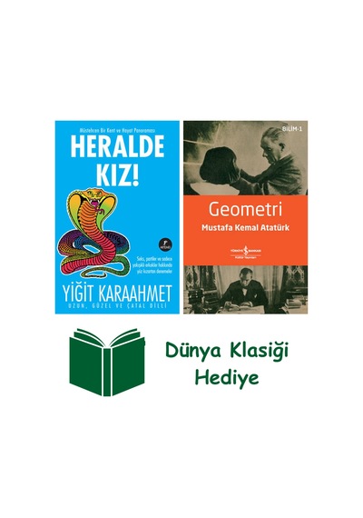 Heralde Kız + Geometri + Dünya Klasiği Hediye