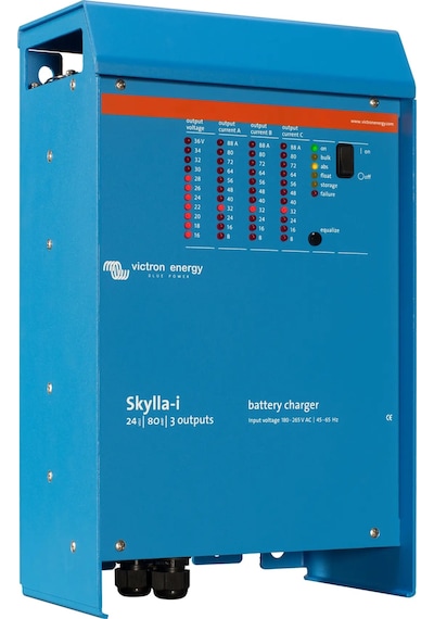 Victron Skylla-i 24/100 Üç Çıkışlı Şarj Cihazı Skı024100002