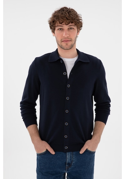 U.s. Polo Assn. Erkek Lacivert Hırka Triko 50298272-vr033 Lacivert