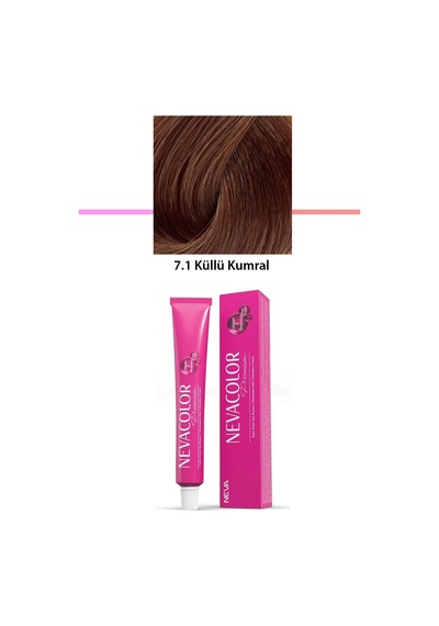 Premium 7.1 Küllü Kumral - Kalıcı Saç Boyası 50 G Tüp
