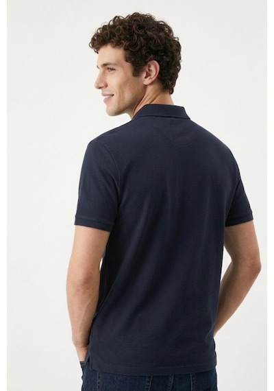 Loft Lf2040891 Erkek Polo Yaka T-shirt Dark Navy