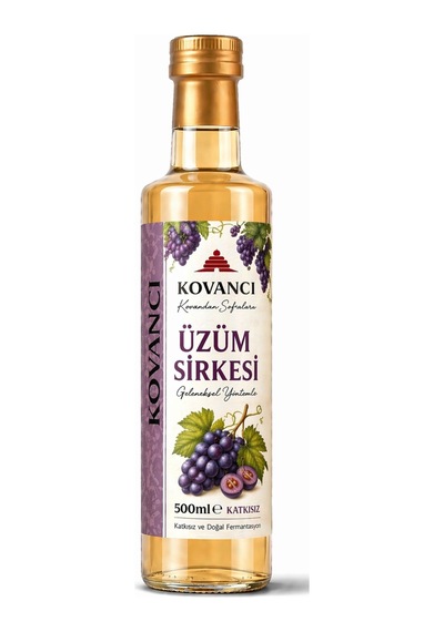 Üzüm Sirkesi 500 Ml %100 Doğal Fermente Katkısız Geleneksel Sirke
