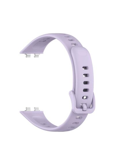 Caseonn Huawei Band 11 Pro Kordon Tam Korumalı Spor Silikon Kordon Kayış Lila