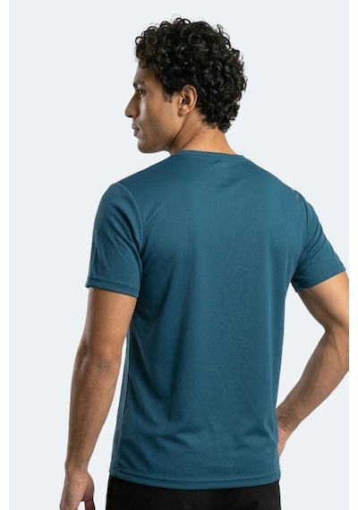 Slazenger Haunted I Erkek Petrol Tişört