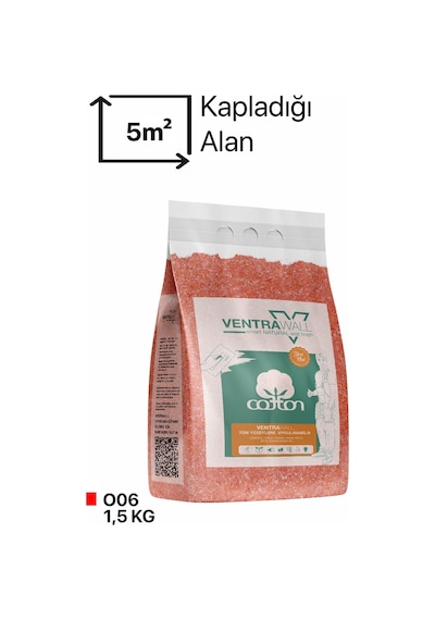 Ventrawall Isı ve Ses Yalıtımlı Yavruağzı Duvar Boyası O06-S