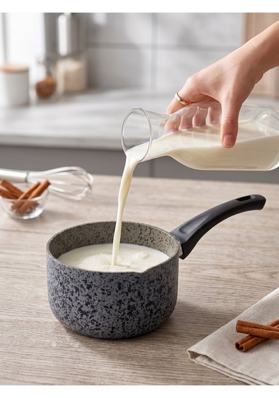 Silver Stone Ultra Güçlü Granit Sütlük Sosluk Gri - Siyah