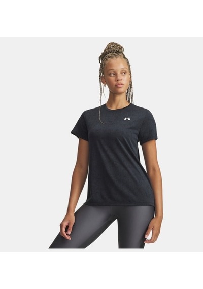 Under Armour Tech Pixelate Ssc Kadın T-shirt-33639 Siyah