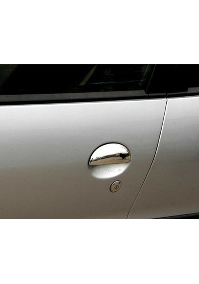 Peugeot 206 Uyumlu 1996-2012 Krom Kapı Kolu 4 Kapı Paslanmaz  Çelik