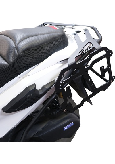 Gp Kompozit Honda Pcx 125 / 150 2018-2026 Uyumlu Yan Çanta Demiri Siyah