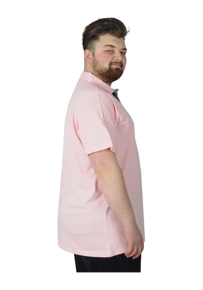 Mode Xl Büyük Beden T-Shirt Polo Mode Club 22330 Somon 001