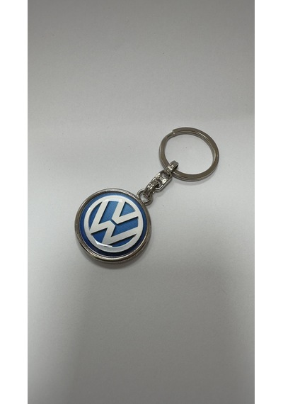Volkswagen Logolu Uyumlu Çift Yönlü Metal Anahtarlık 1 Adet