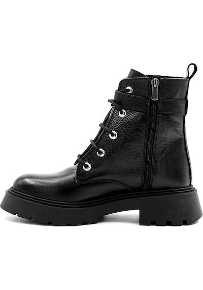Fast Step Hakiki Deri Kadın Klasik Bot 888sza1560 001
