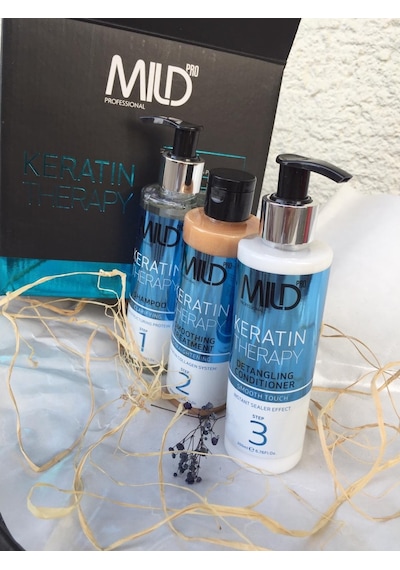Mild Professional Keratin Bakım ve Brezilya Fönü Bir Arada Set