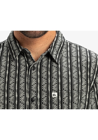 Quiksilver Street Way Ss Erkek Günlük Gömlek Eqywt04608-blsw Siyah Siyah