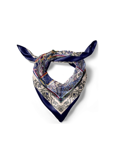 Etnik Patchwork Desen Bandana/fular Çok Renkli