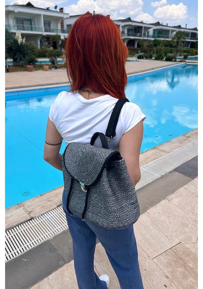 Kaan Home Gri Doğal Görünümlü El İşçilikli Plaj Çantası Sırt Çantası El Çantası Günlük Kullanıma Uygun Dayanıklı Tasarım Gri Kaan Home Gri Doğal Görünümlü El İşçilikli Plaj Çantası Sırt Çantası El Çantası Günlük Kullanıma Uygun Dayanıklı Tasarım Gri