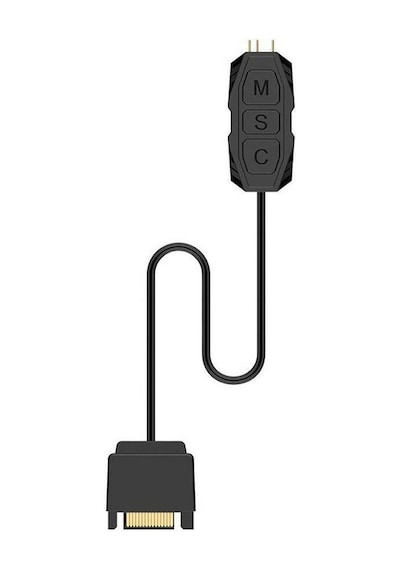 Argb 5v Fan Led Denetleyici 3 Pin Kablo Kontrol Ünitesi Sata Güç