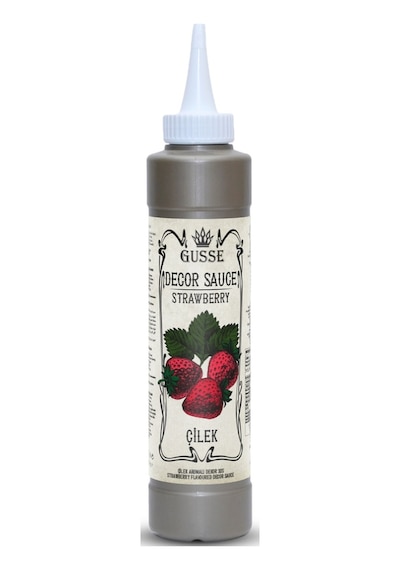 Gusse Çilek Aromalı Dekor Sos 750 G