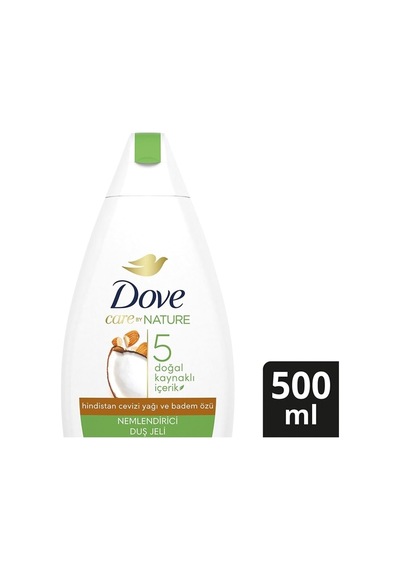 Care By Nature Nemlendirici Duş Jeli Hindistan Cevizi Yağı Ve Badem Özü Yenileyici 500 Ml